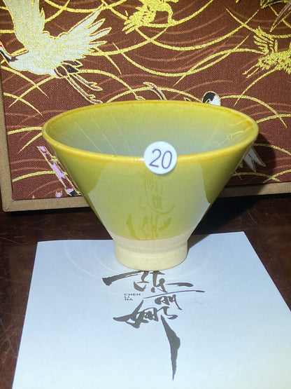 [No.1 teacup]National Senior Skilled Ceramic Craftsman |Master Chen Lina  3-1