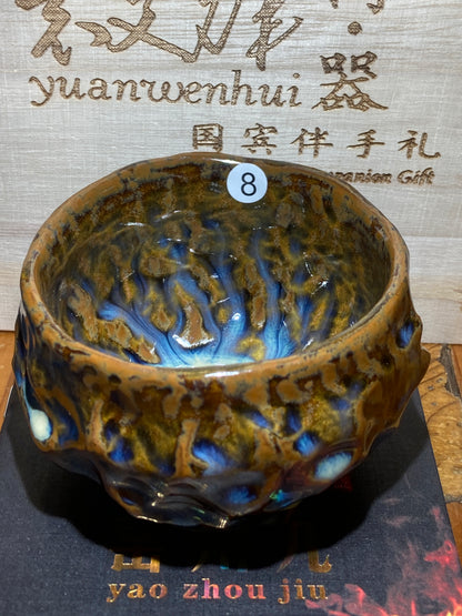 [No.1 teacup]Jianzhan/Chinese Writers Association| National Senior Technician |Master Yuan Wenhui 12-8