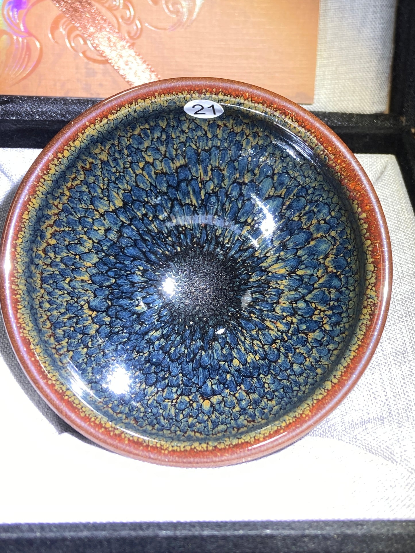 [No.1 teacup]Jianzhan｜Inheritors of Intangible Cultural Heritage | Famous Arts and Crafts Artists of Nanping City |Master Li Yunhua 1-17