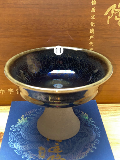[Tiki]Jianzhan/National first-class technician, representative inheritors of intangible cultural heritage/ Master Zhouyunlong 10-28
