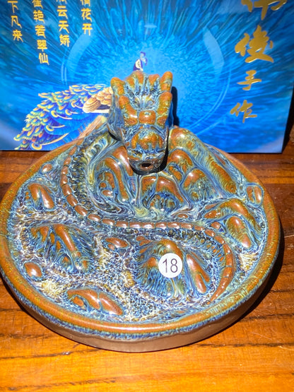 [Tiki Pick]Senior Craft Artist/ National Junior Technologist/ Founder of Gold Silk Blue Peacock Glaze| Master Caoweijun 11-30