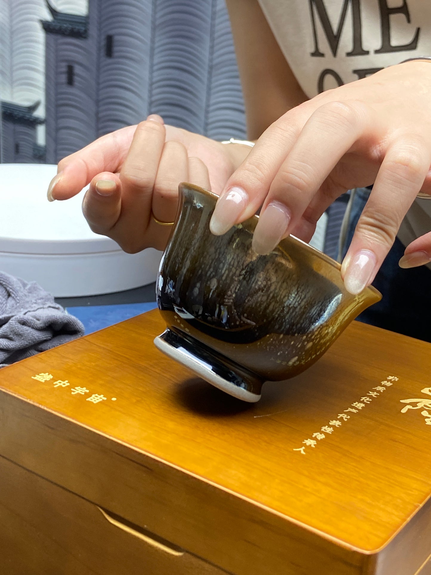 [Tiki]Jianzhan/National first-class technician, representative inheritors of intangible cultural heritage/ Master Zhouyunlong 10-28