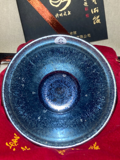 [No.1 teacup]Jianzhan/Senior craft artist, the first student of Huangmeijin/ Master Ye shiming 2-21