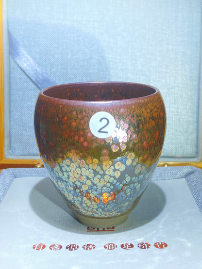 [No.1 tea cup]The earliest Jianzhan Master/ First Master of Oil Droplets/ Uncrowned King | Master LiZhengui 2-25