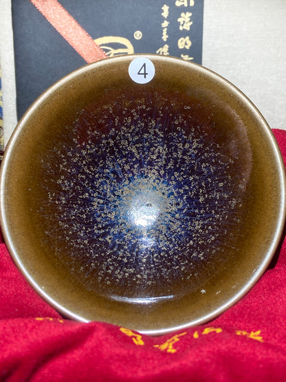 [No.1 teacup]Jianzhan/Senior craft artist, the first student of Huangmeijin/ Master Ye shiming 1-22