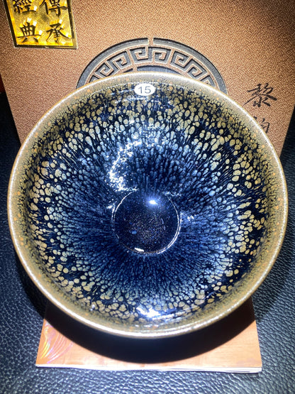[No.1 teacup]Jianzhan｜Inheritors of Intangible Cultural Heritage | Famous Arts and Crafts Artists of Nanping City |Master Li Yunhua 12-22