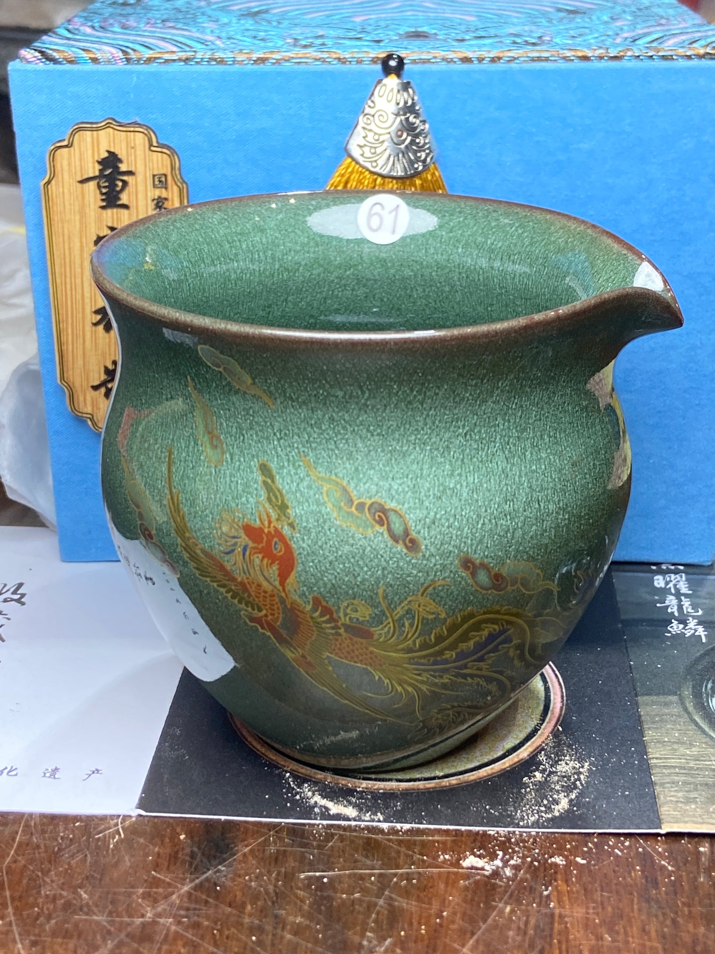 [Claire Pick]Chinese Technologist /Chinese National Gift Artist/ Reversible REDOX technique | Master DongMixiong8-24