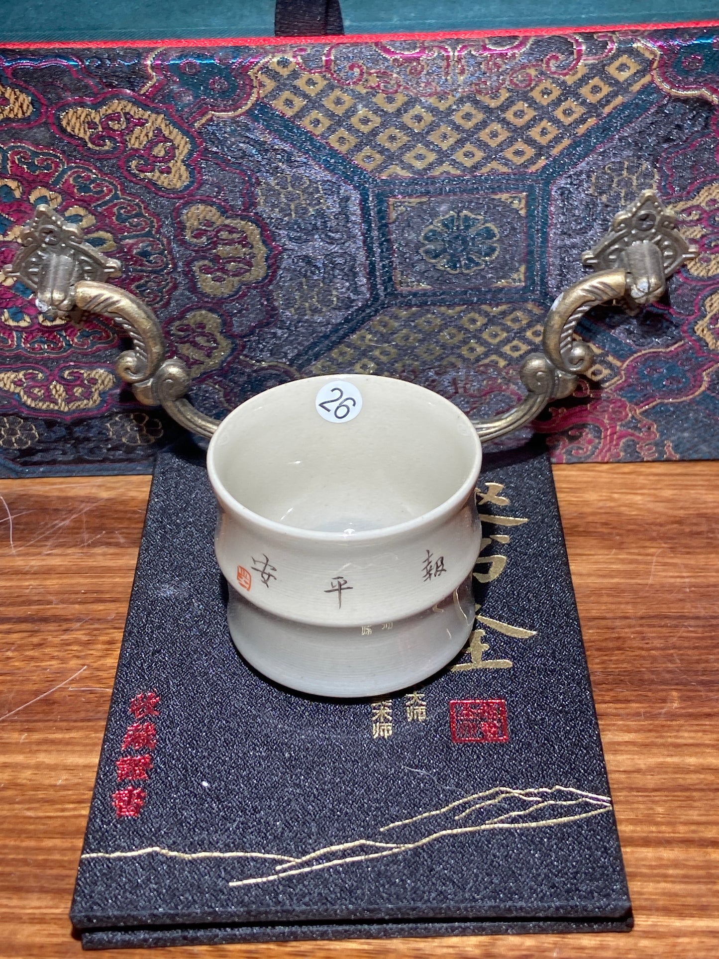 [Claire] Master ZhaoShuquan, National gift for Xiamen BRICS Conference in 2017/ National Porcelain Master/Chinese Arts and Crafts Master 8-16