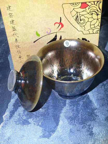 [Tiki]Flower Carving Oil Drops/Non-heritage Inheritor/The First People of Rainbow Glaze| JiGuoping11-13