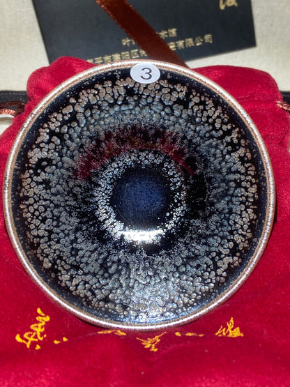 [No.1 teacup]Jianzhan/Senior craft artist, the first student of Huangmeijin/ Master Ye shiming 2-21