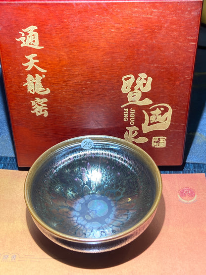 [Claire]Flower Carving Oil Drops/Non-heritage Inheritor/The First People of Rainbow Glaze| JiGuoping8-17