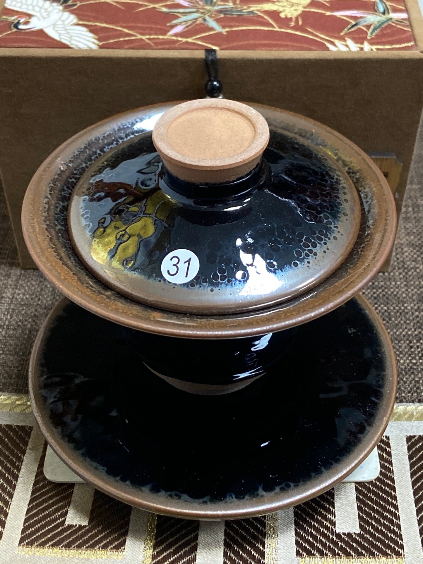 [Claire Pick] National Level Technoligist Master/Ancient Firing Method/ National Gift Master / Incense Ash Glaze| Master ChenZhengmin9-11