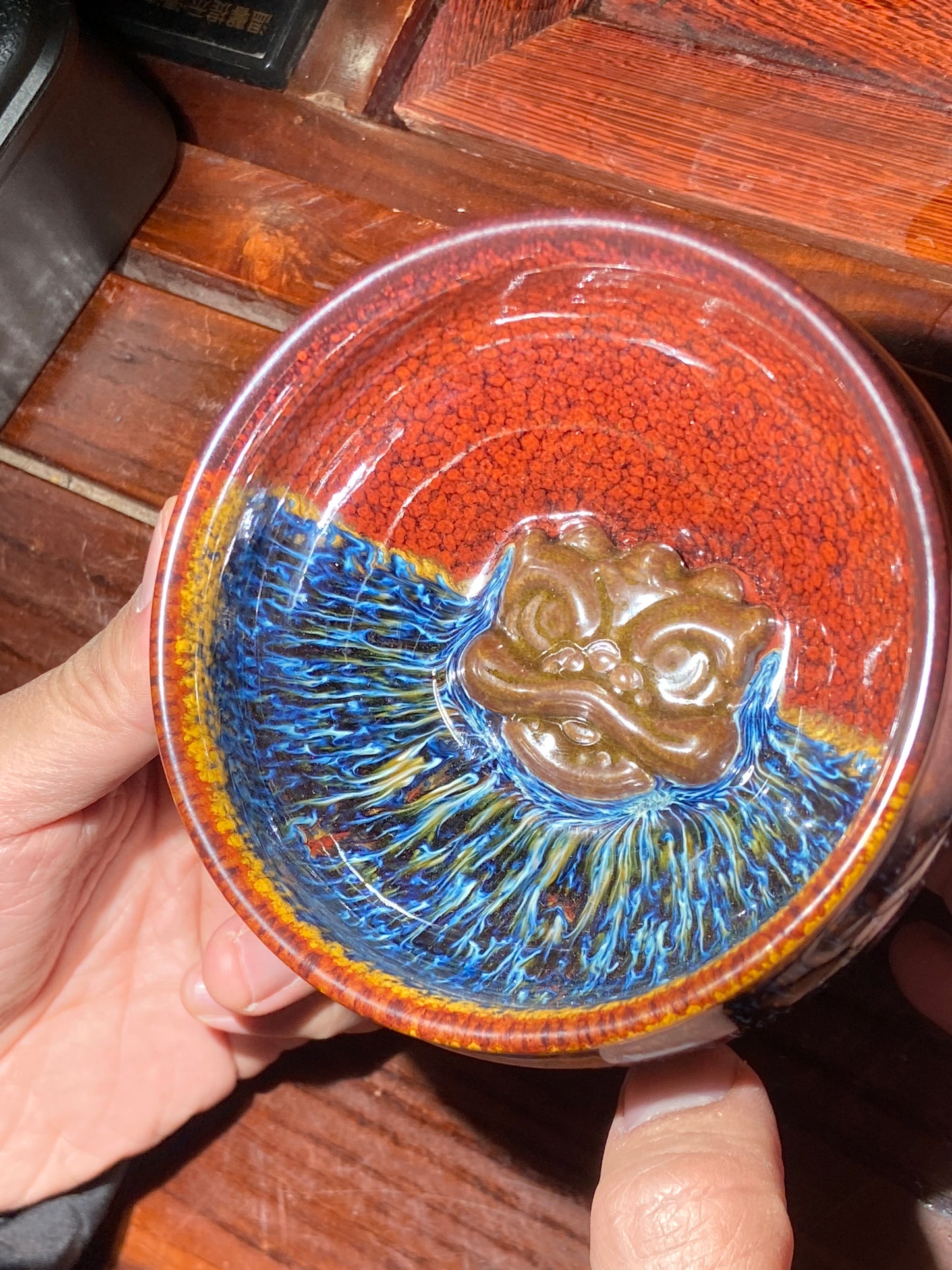 [Tiki Pick]Senior Craft Artist/ National Junior Technologist/ Founder of Gold Silk Blue Peacock Glaze| Master Caoweijun 11-30