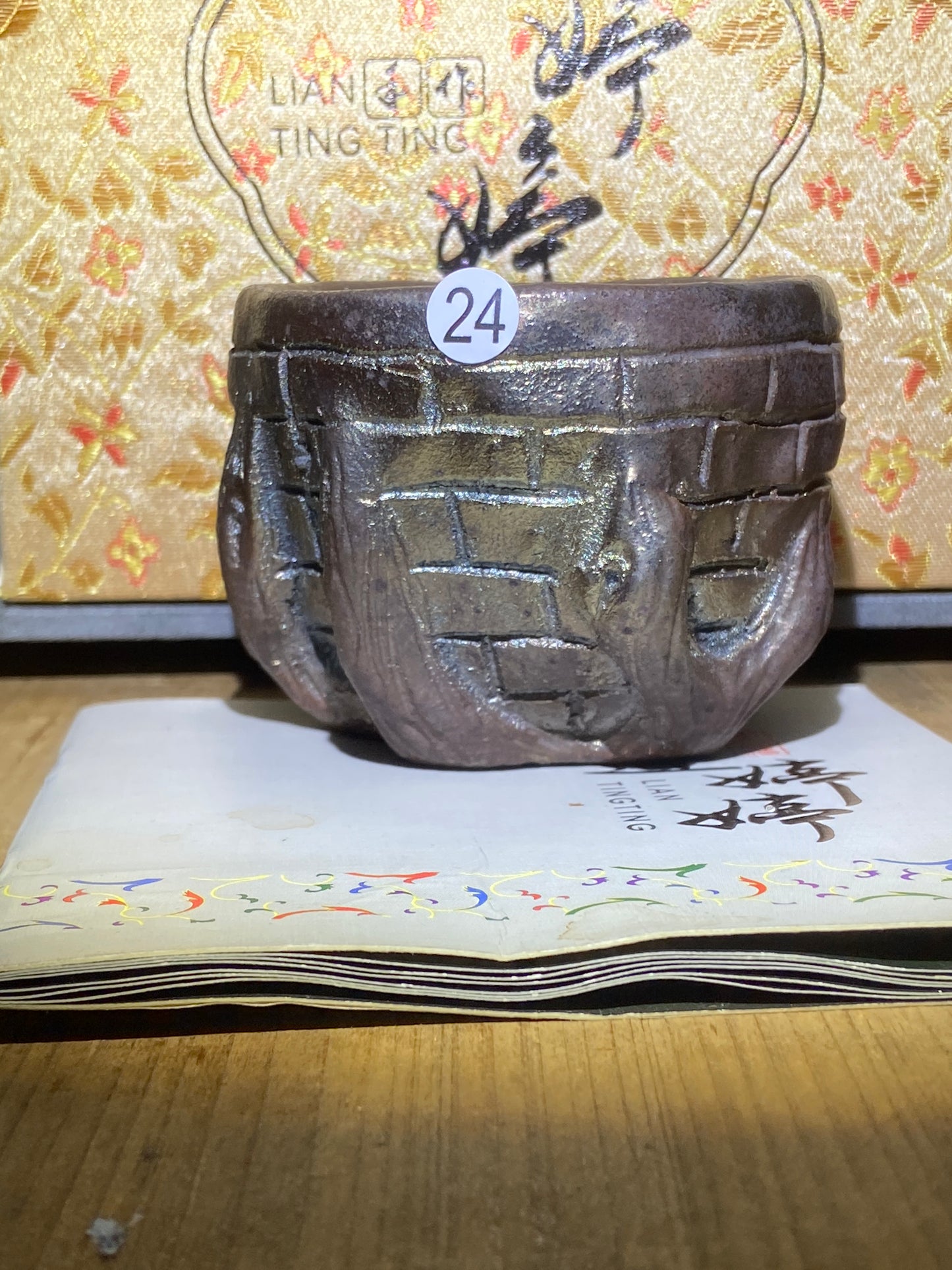 [No.1teacup]Jianzhan/The youngest ceramic master in Fujian Province, the first person to burn ashes/ Master Liantingting 3-5