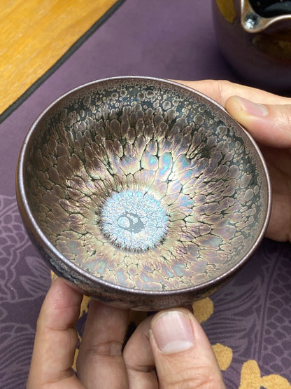 [No.1 teacup]Jianzhan/National first-class technician, representative inheritors of intangible cultural heritage/ Master Zhouyunlong 2-13
