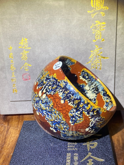 [Claire] Master ZhaoShuquan, National gift for Xiamen BRICS Conference in 2017/ National Porcelain Master/Chinese Arts and Crafts Master 9-2