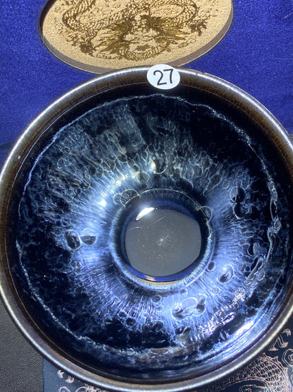 [No.1 teacup]Jianzhan/National first-class technician, representative inheritors of intangible cultural heritage/ Master Zhouyunlong 3-6