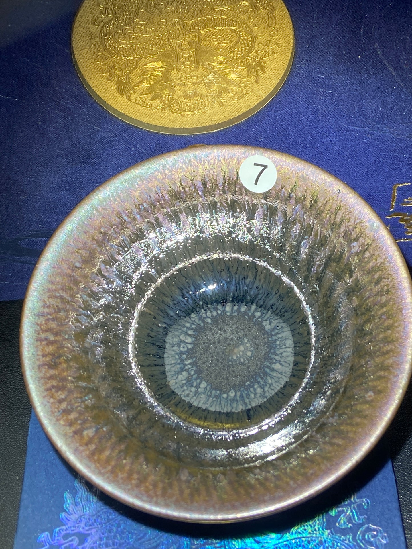 [No.1 teacup]Jianzhan/National first-class technician, representative inheritors of intangible cultural heritage/ Master Zhouyunlong 3-6