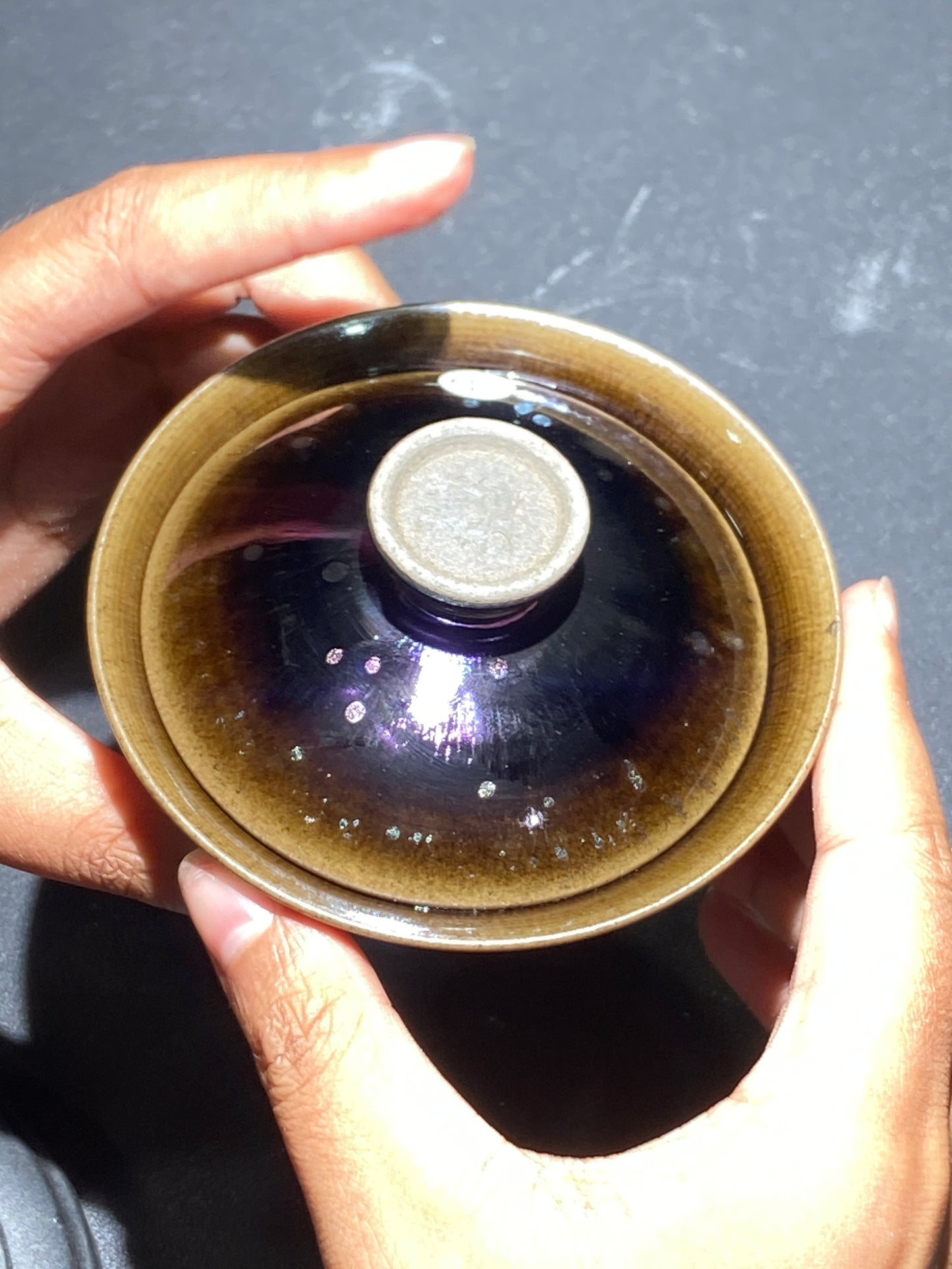 [Claire]Flower Carving Oil Drops/Non-heritage Inheritor/The First People of Rainbow Glaze| JiGuoping8-17