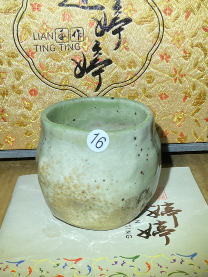[No.1teacup]Jianzhan/The youngest ceramic master in Fujian Province, the first person to burn ashes/ Master Liantingting 3-5