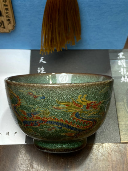[Claire Pick]Chinese Technologist /Chinese National Gift Artist/ Reversible REDOX technique | Master DongMixiong8-24