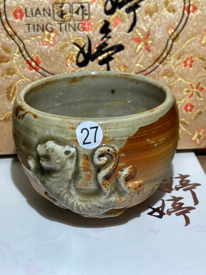 [No.1teacup]Jianzhan/The youngest ceramic master in Fujian Province, the first person to burn ashes/ Master Liantingting 1-25