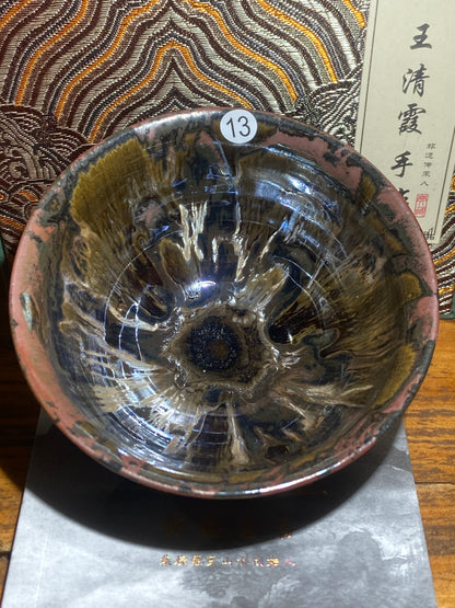 [No.1 teacup]Jianzhan｜Nanping City Master of Arts and Crafts | Senior Ceramic Craftsman |Master Wang Qingxia 12-20