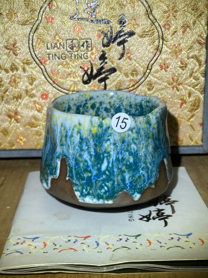 [No.1teacup]Jianzhan/The youngest ceramic master in Fujian Province, the first person to burn ashes/ Master Liantingting 3-5