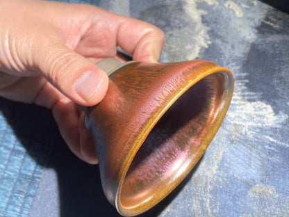[No.1 teacup]Flower Carving Oil Drops/Non-heritage Inheritor/The First People of Rainbow Glaze| JiGuoping 12-16