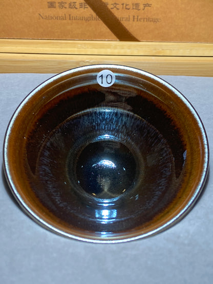 [No.1 teacup] Supplying the Imperial Dragon Kiln | Adhering to tradition for the revival of traditional culture | Prosperous Imperial Products | Jianzhan 12-14