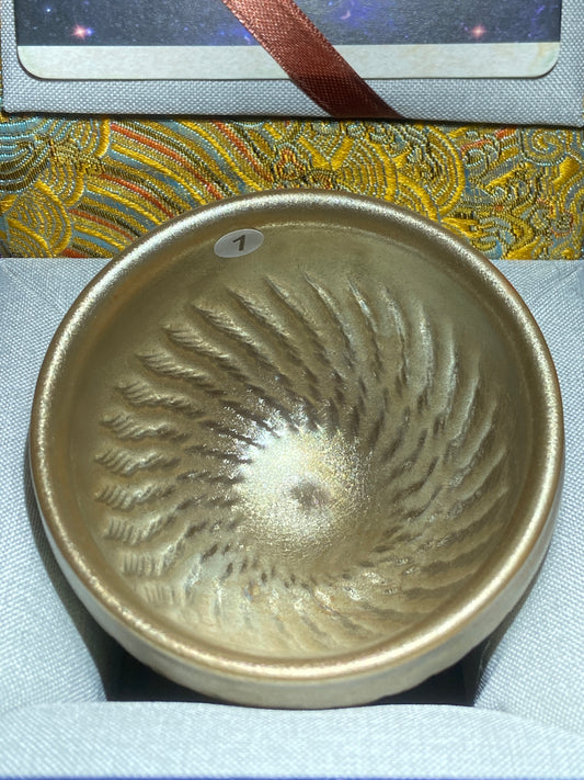 [No.1 teacup] National Level Technoligist Master/Ancient Firing Method/ National Gift Master / Incense Ash Glaze| Master ChenZhengmin 2-23