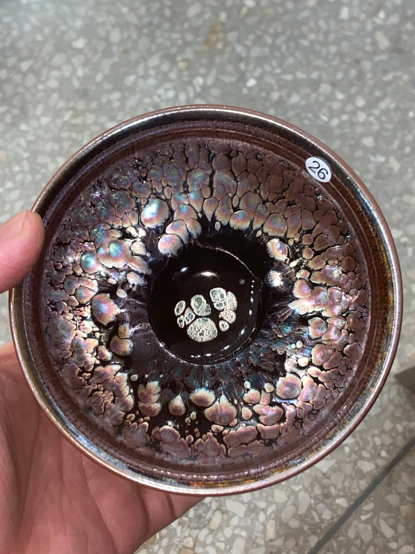[No.1 teacup]Jianzhan/Senior craft artist, the first student of Huangmeijin/ Master Ye shiming 2-21