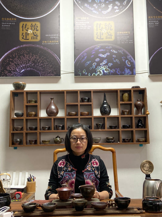[No.1 teacup] Master Zhao Limei, National Level Senior Technician | Chairman of Jianzhan Association 2-22