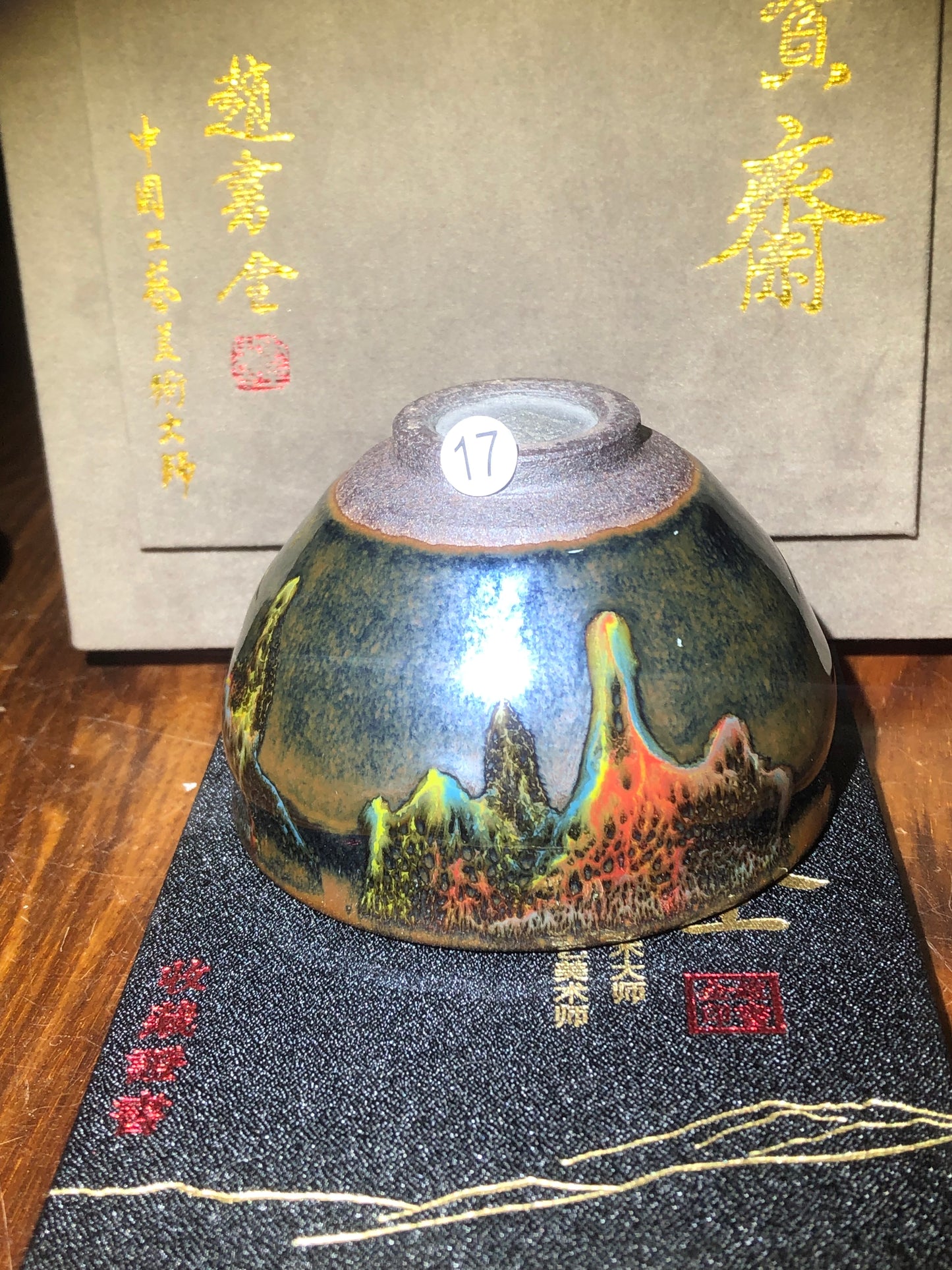 [Claire] Master ZhaoShuquan, National gift for Xiamen BRICS Conference in 2017/ National Porcelain Master/Chinese Arts and Crafts Master 9-2