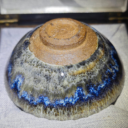 master ding wei lu Himalayan glaze Flat Mouth cup
